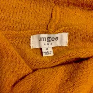 Goldenrod yellow sweater